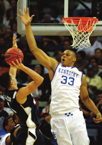 Eric Bledsoe s eight 3-pointers set a new high for a Kentucky player in an NCAA tournament game, and the Kentucky Wildcats dominated