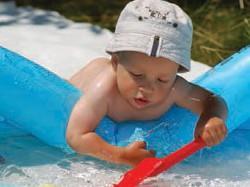 Tell neighbors, friends, and caregivers that you have a portable pool and advise them of the potential dangers of a portable pool in your yard.