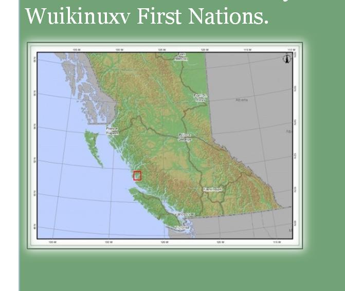 It is the traditional territory of the Wuikinuxv First Nations.