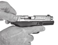 INSPECTING YOUR PISTOL WARNING: ALWAYS ENSURE THAT THE FIREARM IS UNLOADED BEFORE INSPECTING, DISASSEMBLING OR ASSEMBLING.