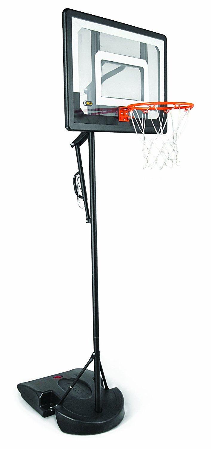 00 delivered Portable, height-adjustable basketball system with 44- Inch backboard Telescoping mechanism adjusts from 7.