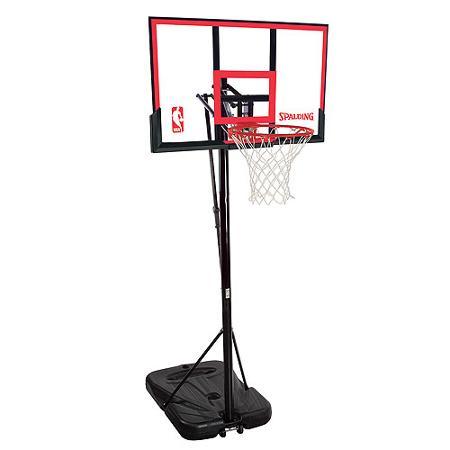Spalding 72354 Residential Portable Basketball System - 48" Polycarbonate Backboard- $392.
