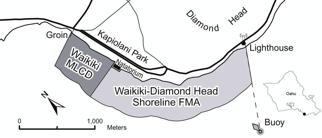 Recreation Carrying Capacity and Management at Waikiki Diamond Head Shoreline FMA 14 Figure 4.