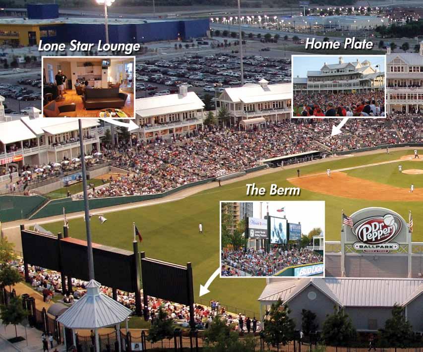 Group Sea Call (972) 731-9200 or visit ridersbaseball.com to reserve group Areas for the 2010 season.