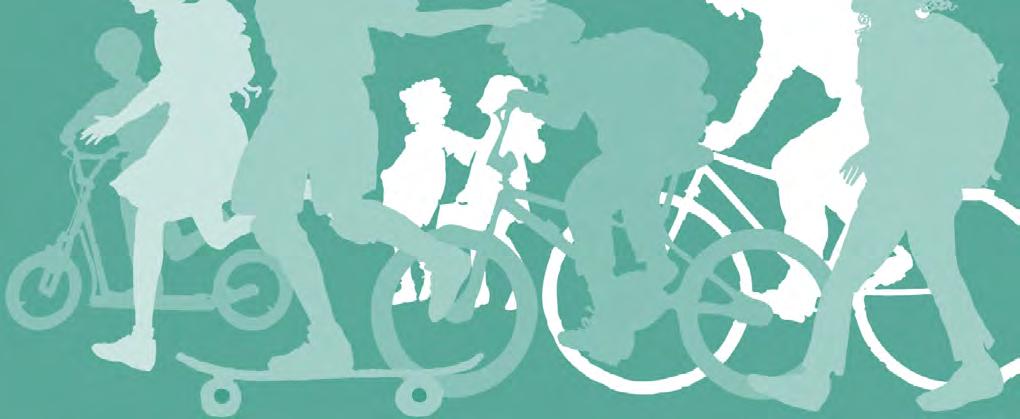 APPENDIX C: Tips for Walking/ Bicycling Safely WALKING SAFETY TIPS: STOP, LOOK, & LISTEN at every edge, or curb. Look LEFT, RIGHT, LEFT & only go when there are no cars.