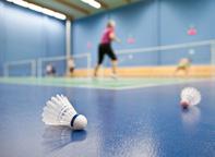 court sports hall and can be used for a wide range of sports including basketball, badminton, netball