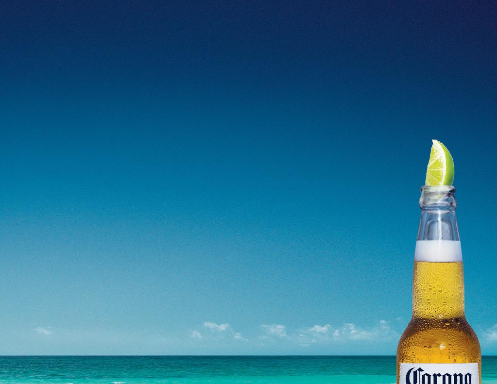 CHALLENGE Corona is known the world over as a beach/vacation beer and that association has done well for the brand. For over 30 years, Corona has been steadily building their daytime equity in the U.