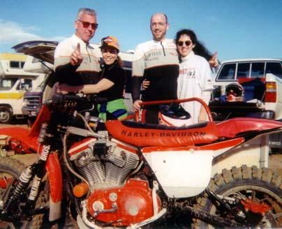 In 1997 they revived and rebuilt their Harley rig for competition in the historic Pikes Peak Hill Climb.