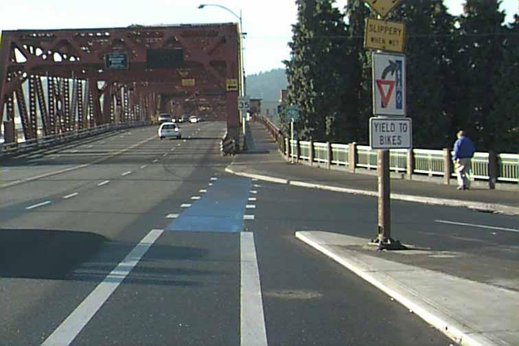15.7 Other Design Considerations Colored Bike Lanes Colored bike lanes have been tested in two U.S.