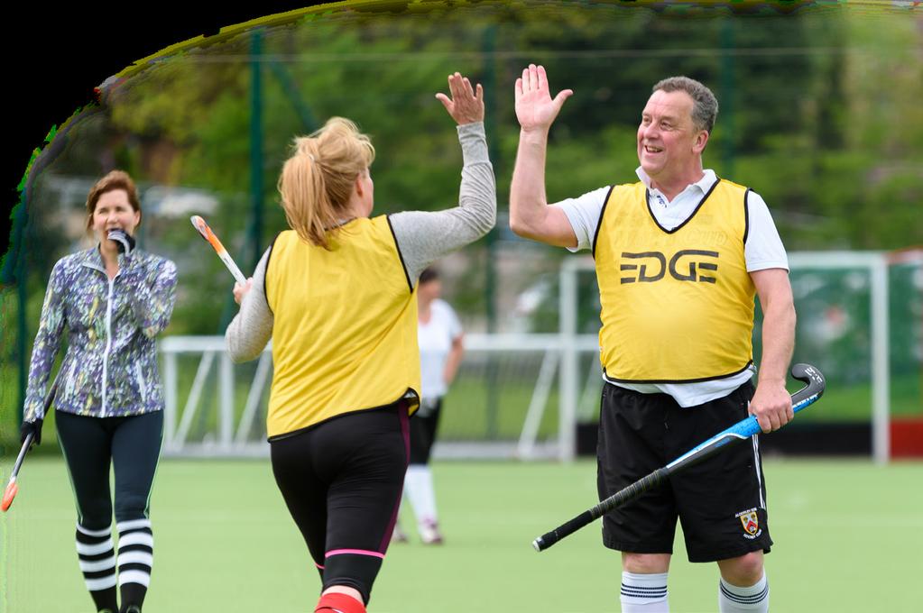 BENEFITS OF DELIVERING WALKING Clubs offering Walking Hockey have already found a wealth of benefits for doing so, these include; Social Offering Letting social groups and families (and generations)