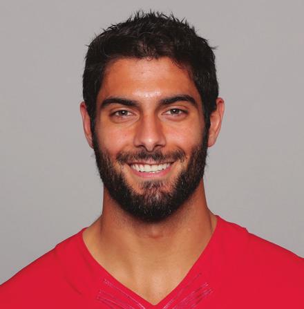 10 JIMMY GAROPPOLO 6-2 225 EASTERN ILLINOIS AWARDS & HONORS 2017: FedEx Air Player of the Week (Week 15), Castrol EDGE Clutch Performer of the Week (Week 15 & Week 16) CAREER HIGHLIGHTS According to