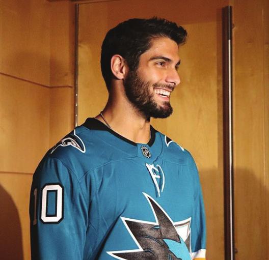 Jose. The Sharks ask celebrities and well-respected sports figures to be the ceremonial door opener as the team heads out for final warmups and pregame introductions.