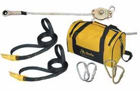 10mm x 60m K/Rope/ c/w handwheel, Rescue Pole - 2.4 metres extending to 3.8 metres Education - Height Safety Competencies as per AS/NZS1891.4-2.2.11 Note: Rope lengths on both automatic and re-wind descenders can be manufactured to suit customers requirements.