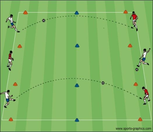 Topic: Striking Lofted and Driven Balls (Long Balls) Objective: To introduce the players to the technique of striking lofted and driven long balls Warm up Play game that will incorporate skill High &