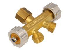 15 8 71602852 Adjustment valves: Inlet external thread Outlet cap nut: (Installed on torch inlet) Gas type Connection max. operating pressure [bar] Nominal bore DN [mm] Part No.