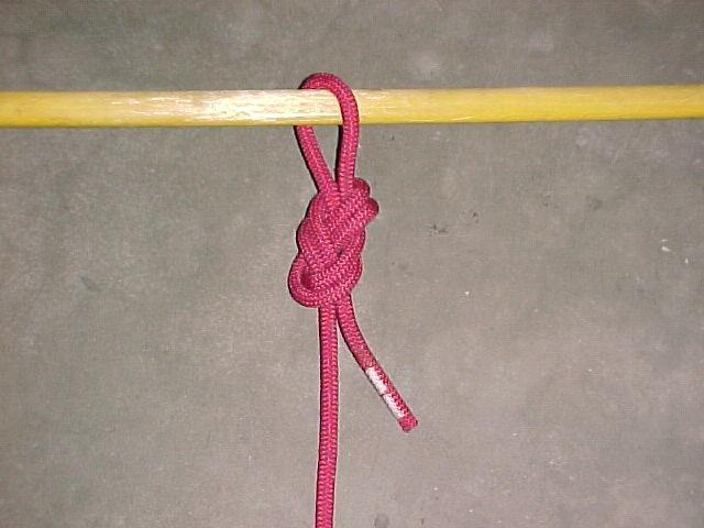 KNOTS USED BY COLTON FIRE DEPARTMENT B2.3 B BB KNOTS P. Figure 8 follow through- The figure eight follow through allows tying directly into or around an object.