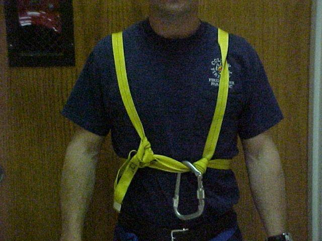 THE RESCUE HARNESS B 3.3 B BB RESCUE HARNESSES To perform as a professional rescuer a commercial rescue harness is necessary. The NFPA Class II is required.
