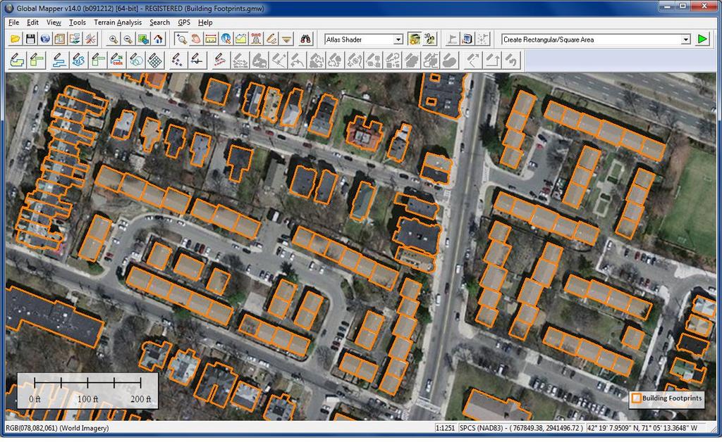 Create or input elevation data Merge tax or value data with parcels Edit