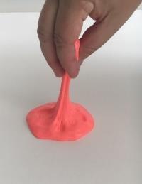 Press fingers and thumb into putty and slowly pull fingers together