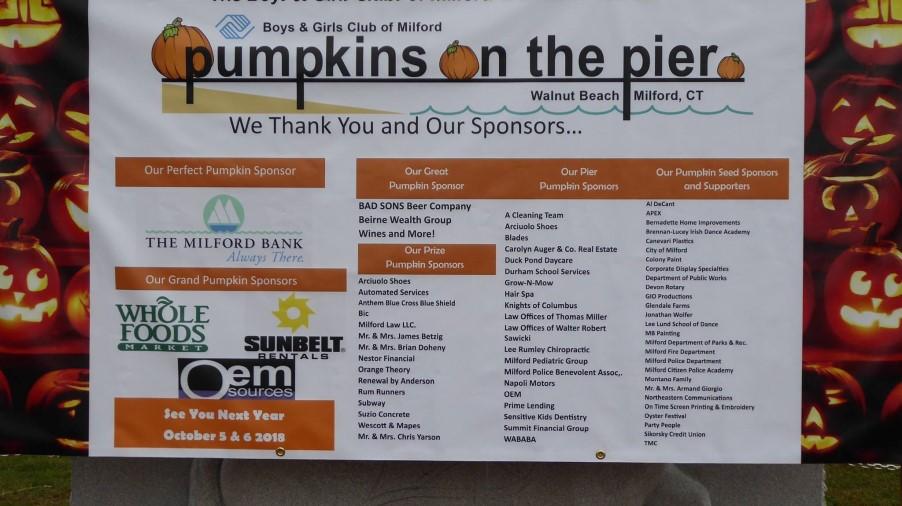 SPONSORSHIP OPPORTUNITIES Perfect Pumpkin Sponsorship $5000 Included in your sponsorship: Exclusivity & Naming Rights Both Friday Night and Saturday!