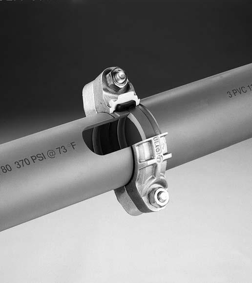 JOINING METHODS ROLL GROOVED OR RADIUS CUT GROOVED (PVC ONLY) Introduction IPEX PVC pipe can be roll or cutgrooved at each end for quick connection using mechanical couplings specifically designed