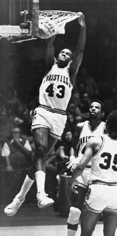 Retired Jerseys Bud Olsen 6-8 Center Dayton, Ohio Kenny Reeves 6-0 Guard Maysville, Ky. Phil Rollins 6-2 Guard Wickliffe, Ky. Scored 1,192 points in three career seasons at U of L (1959-62).