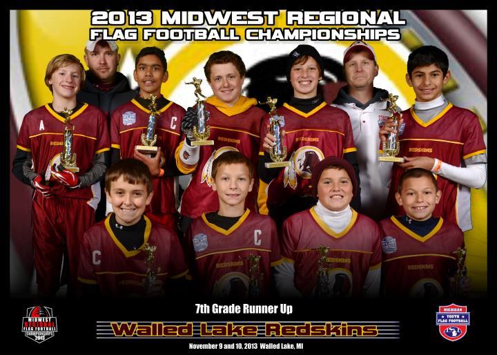 There were 13 teams in this division. 1. CHAMPIONS Michigan Hurricane Patriots 2. RUNNER UP Walled Lake Redskins 3.