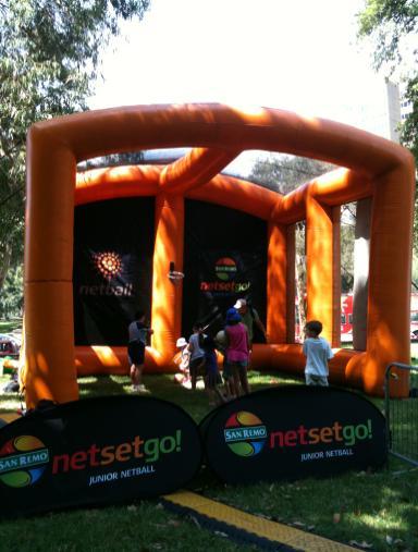 San Remo NetSetGO! Australia Day On Wednesday 26 th January Netball NSW conducted a San Remo NetSetGO!