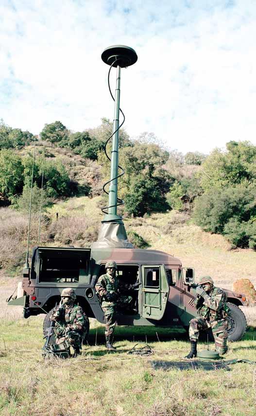EXB-Masts EXB-Masts EXB-masts are designed for highly mobile operations (such as battlefield communications and electronic warfare) where minimal time and man-power for deployment is available.