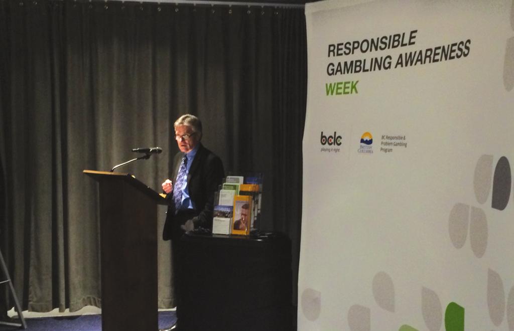 Supporting citizens and communities Problem Gambling and Responsible Gambling Programs In 2003, the Province launched its Responsible Gambling Strategy, which has three core goals: create public