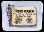 The data you collect using the Reef Watch underwater slate will help us to see any trends developing on the reef. Your participation provide us with valuable information to monitor the reef s health.