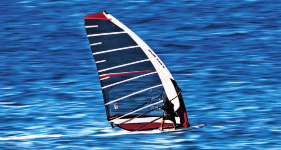 The sizes,7 and,2 are equipped with a special camber set for RDM masts. In comparison to the forerunner model, Renato Morlotti was able to reduce the weight by using a new material mixture.
