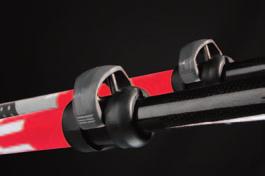 Solid quick lock boom front end: easy fitting without finger trauma from the hinged sleeve closure.