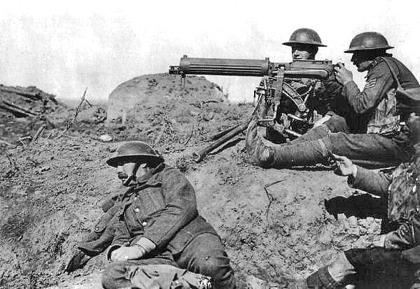Vickers Machine Gun This new and powerful weapon could mow