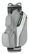 internal insulated cooler pocket Insulated cooler pocket with drain port Ball pocket Tee pocket Tarpaulin-Lined Cart Strap Pass Through Top Integrated Grab Handles Oversized Integrated Putter Well
