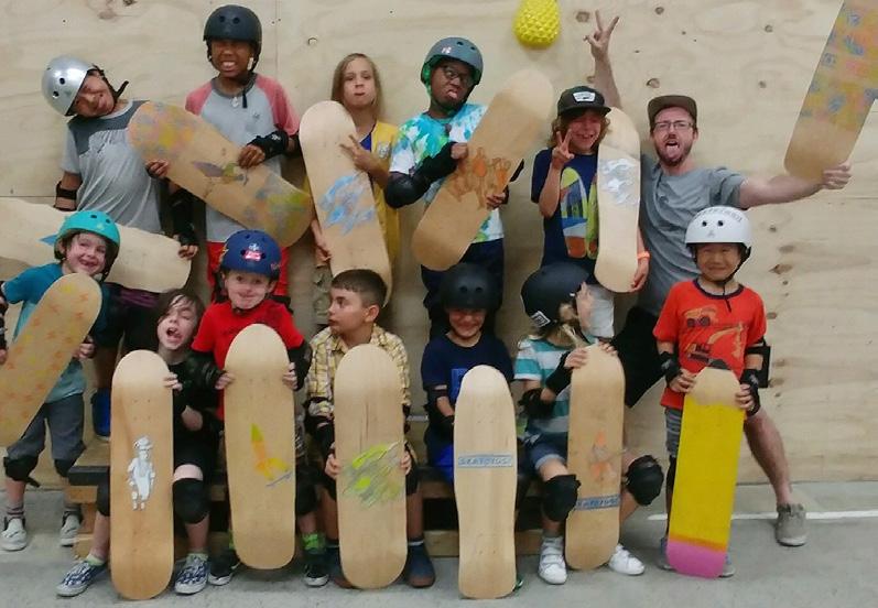 GREETINGS FROM OUR FOUNDER Dear Friends, Thank you so much for your interest in SKATEYOGI Summer Camp!