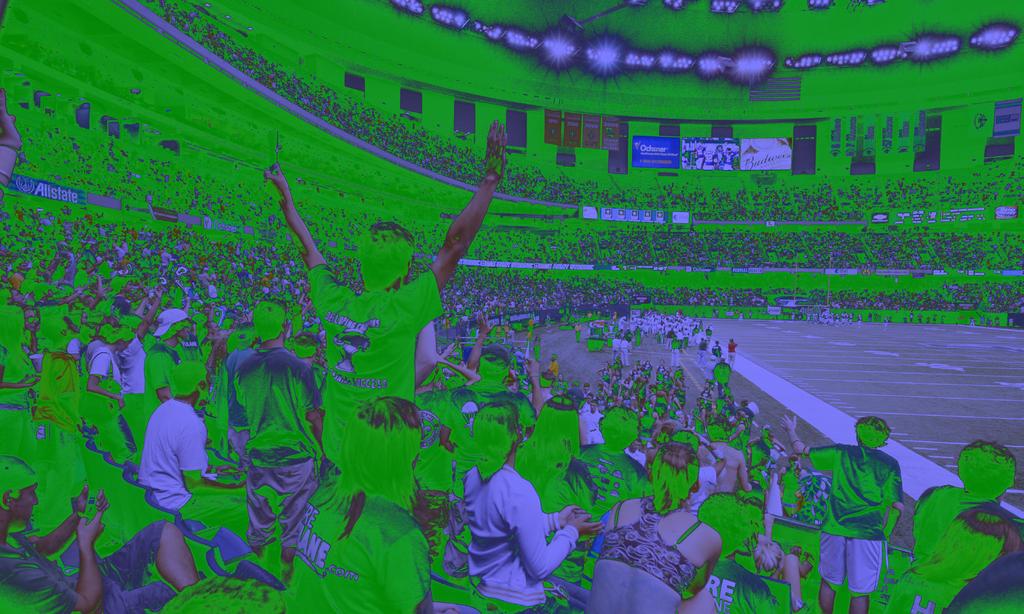 Let's Paint the Superdome Green!