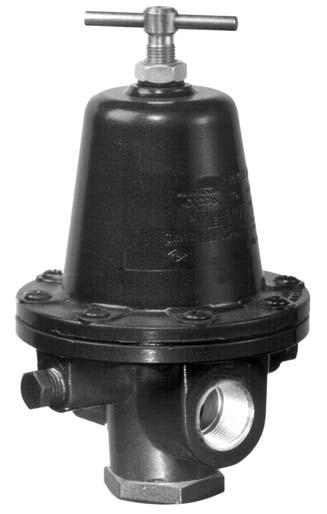 Aluminum Pressure Regulators 1682M Series C-1682M Series The 1682M Series Regulators are designed primarily for second stage regulation of a variety of gases in industrial piping systems, hospital