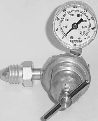 Cryogenic Liquid Cylinder Regulator The new REGO LCR Series regulator assembly controls the pressure from the gas use line discharge of any liquid cylinder with a flow capacity at least double the