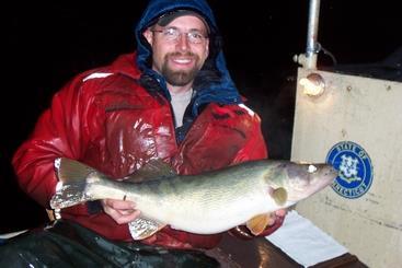 Have relatively large populations of quality size and larger Walleye ranging between 20-47 individuals caught per hour of night boat electrofishing that are fast-growing (take a