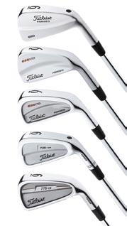 game. In 2005, Titleist forged irons secured six wins on the PGA Tour and 26 other worldwide wins.