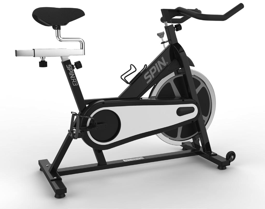 SPIN R SERIES OWNER S MANUAL 5 Stay in control by executing all movements and hand positions at a slow pace before attempting to increase your pedaling speed.
