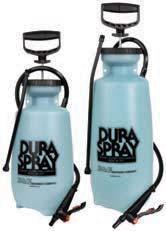 35 9 7 8 10 Duraspray Pump Up Sprayer The Duraspray is a manually pressurised sprayer.