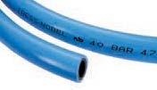 Low Pressure PVC Braided Hoses A range of PVC braided hoses for transfer of low pressure water / compressed air. Available in various colours. Working Temperature Minimum -20 C Maximum +65 C.