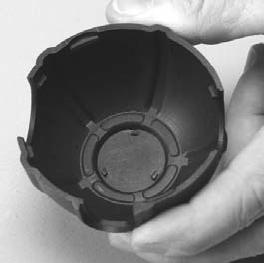(5) CBRN only: Place the CBRN Shield over the diaphragm assembly. (6) CBRN only: Replace the spring cap.