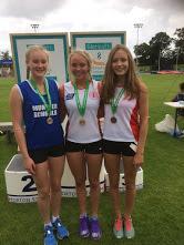 Other athletes who put in top class performances on the day were Miriam Daly, Scoil Mhuire Carrick-On-Suir who did the double in the Girls 80mH & 300mH, Orla