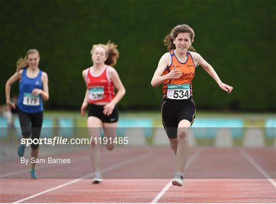 1. Laura Frawley, St. Mary s A.C. Limerick ran 9.52 in the Girls U/13 60mH to better the time of 9.58 set by Miriam Daly, Carrick-On-Suir A.C. in 2013. 2. Sean Kavanagh, Midleton A.C. jumped 1.