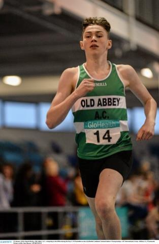 Donal Devane, Ennis Track A.C. was 55 th overall & 4 th home for Ireland crossing the line in 21.58.The Irish U/17 & U/20 Men s team finished in 1 st place with the Women s team in 2 nd.