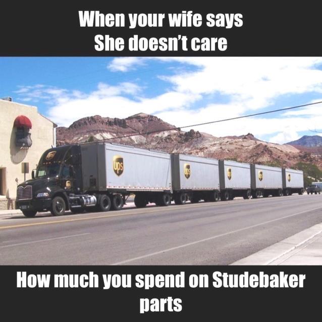 If you have a favorite place to go out to eat and they have a good area to seat a group of 30 to 40 of your closest Studebaker friends, let us know.