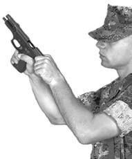 Many stoppages of the M9 service pistol are caused by shooter error.